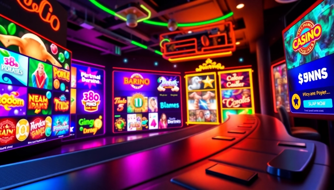 Engaging visuals of https://789f.cymru featuring a colorful array of casino games to attract online players and boost engagement.