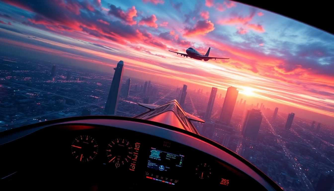 Players engaging with aviator game online featuring soaring aircraft, vivid graphics, and immersive gameplay in a high-energy environment.
