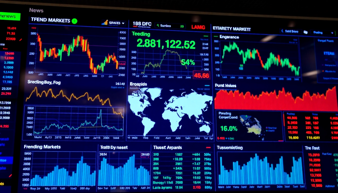 Stock Market Latest News highlights global market trends with live stock charts and financial